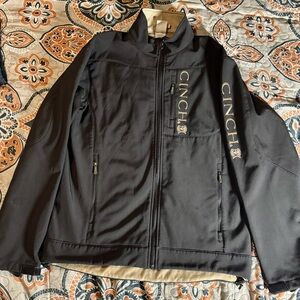 Pre-owned Cinch Black Performance Jacket for Men SIZE MEDIUM